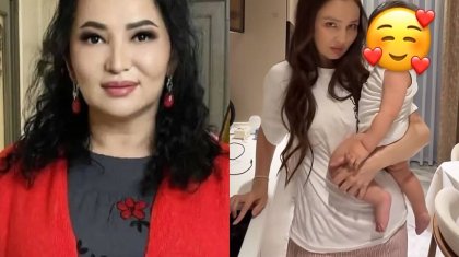 «Енді жек көріп кететін шығар»: Айдарбекова немересін жылатып алғанын айтты (ВИДЕО)