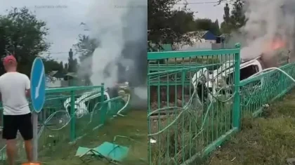 Жамбыл облысында жол апатынан 1 адам қаза тауып, 2 адам зардап шекті