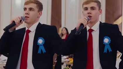 «Мақтан тұтар азамат»: Мұқағалидің өлеңін жатқа оқыған орыс жігіт көпті тәнті етті (ВИДЕО)