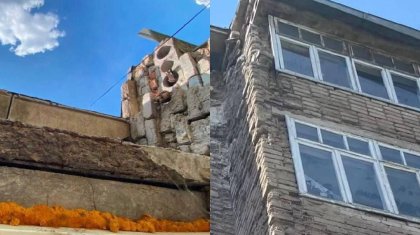 Ақмола облысында жетім балаға суы жоқ және балконы құлауға шақ қалған үй берілген