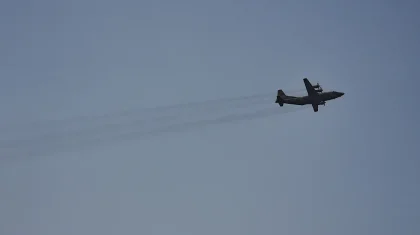 Жезқазғанда Ан-12 ұшағы апатты жағдайда қонды