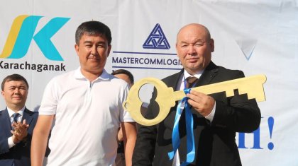 Сырым ауданында су жаңа мектеп пайдалануға берілді