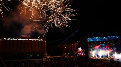 Сәтбаевта Кеншілер мен байытушылар күніне орай үлкен мерекелік концерт өтті
