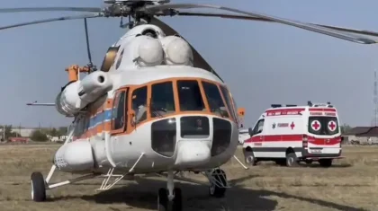 Ақмола облысында ТЖМ авиациясы 5 жасар баланы Көкшетауға шұғыл жеткізді
