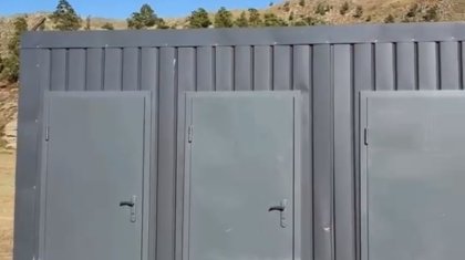 Жаңа дәретхана салынды, бірақ есігі жабық: ШҚО-дағы жол бойындағы нысан жұрттың ашуын туғызды