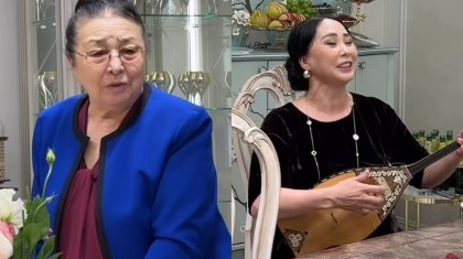 «Тұнып тұрған тағылым»: Қарақат Әбілдина Меруерт Өтекешоваға құрмет көрсетті (ВИДЕО)