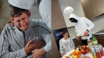 «Үйім де, ата-анам да жоқ»: Маскадағы адам ДЦП диагнозы бар курьерге баспана сыйлады (ВИДЕО)