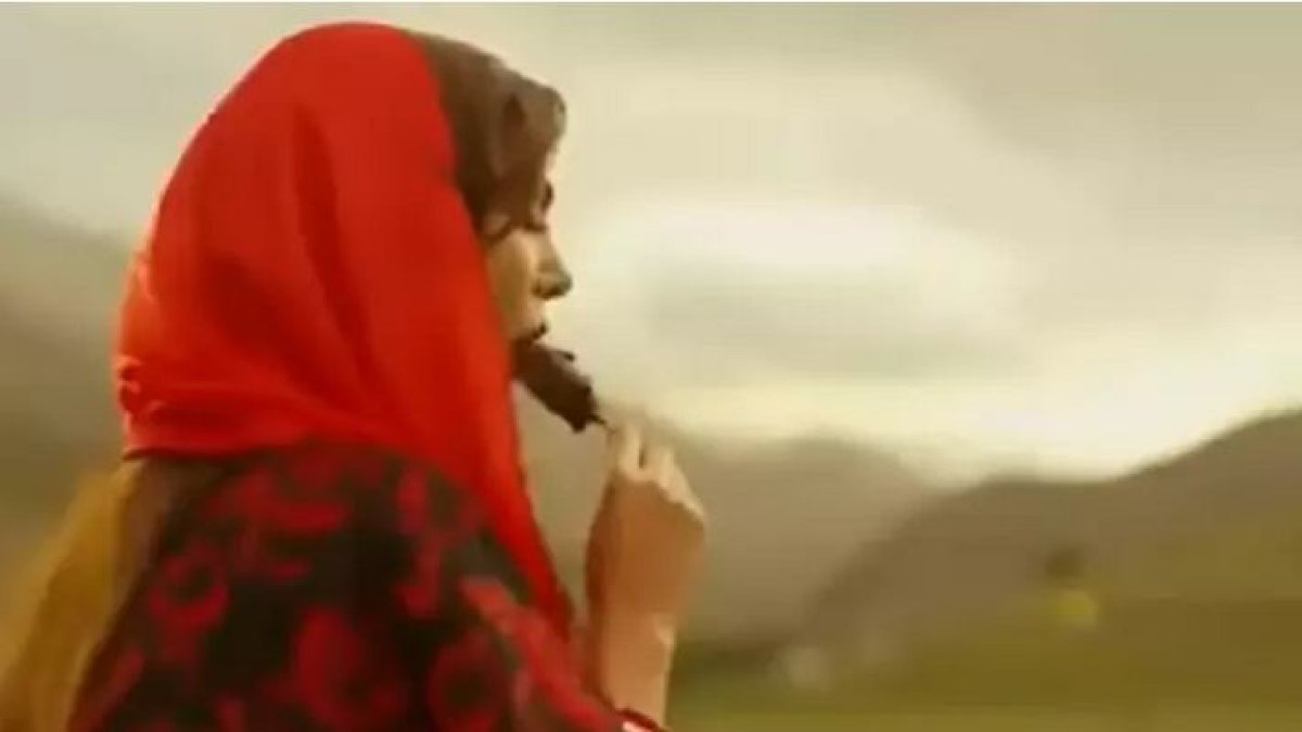 Ирандағы балмұздақ жарнамасынан кадр: Twitter.com/iranintl.com