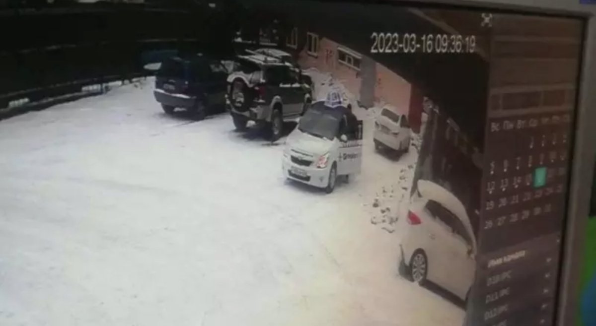 Фото: видеодан алыңған кадр