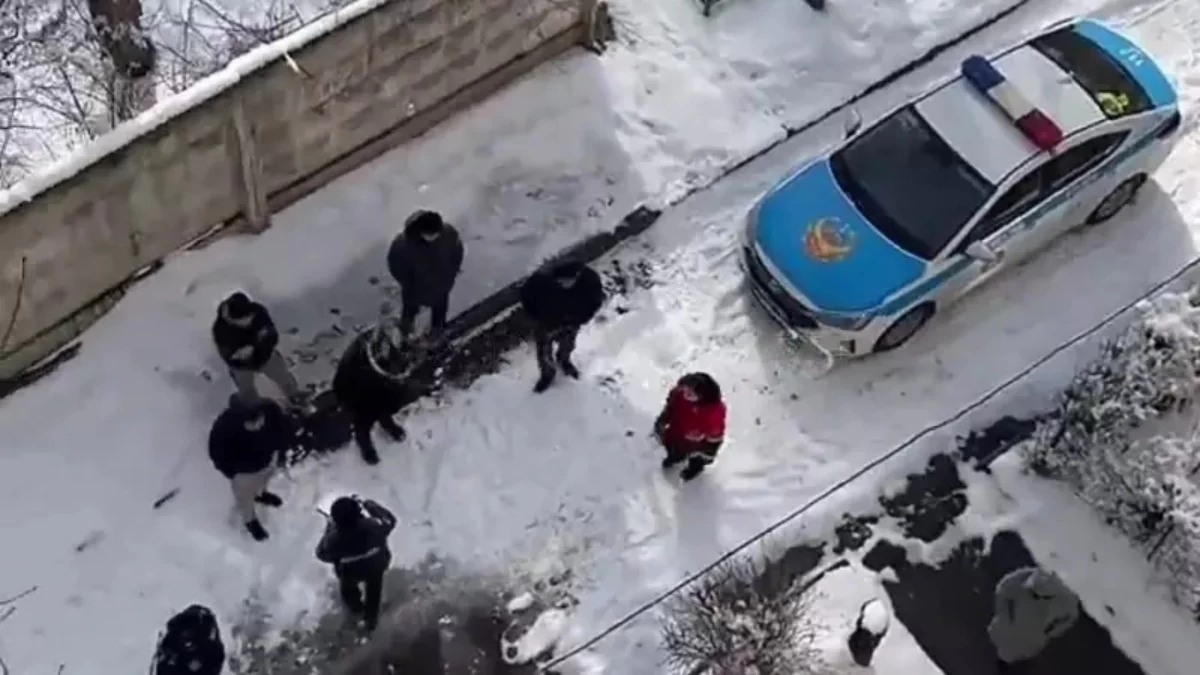 Фото: видеодан алынған кадр
