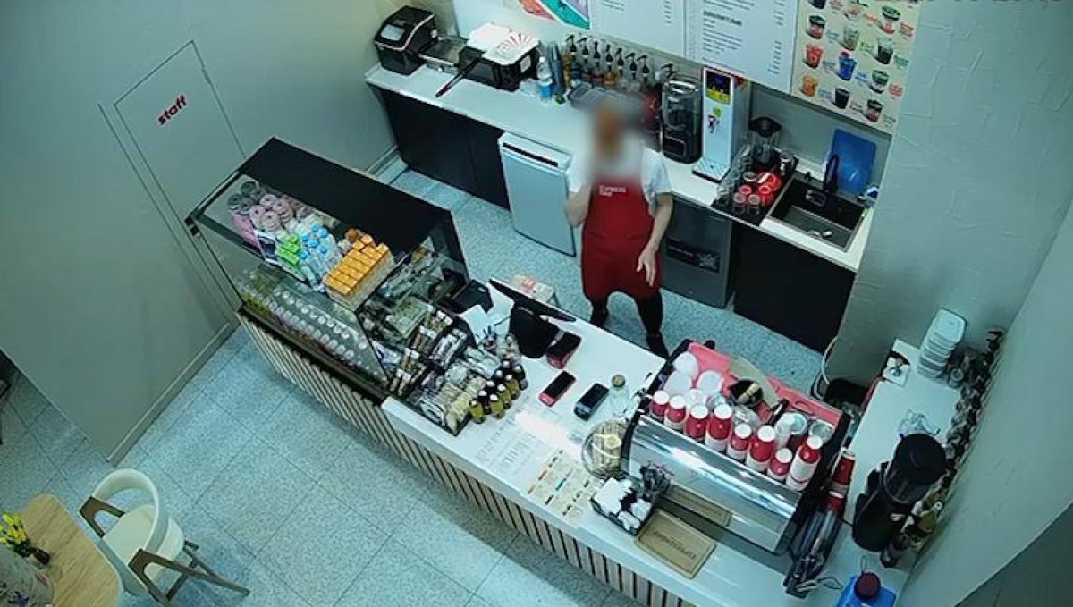 Фото: Видеодан алынған кадр
