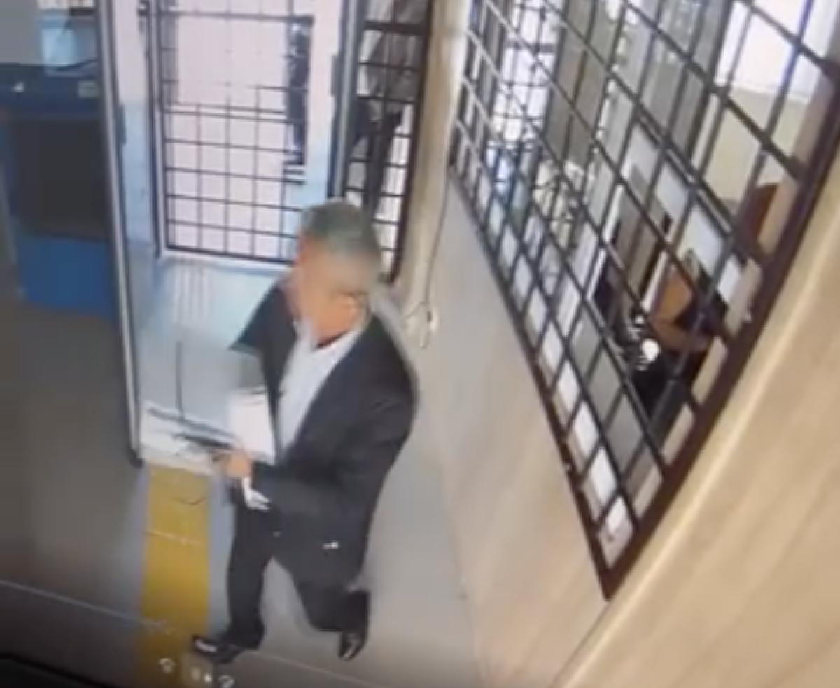 Фото: Видеодан алынған кадр