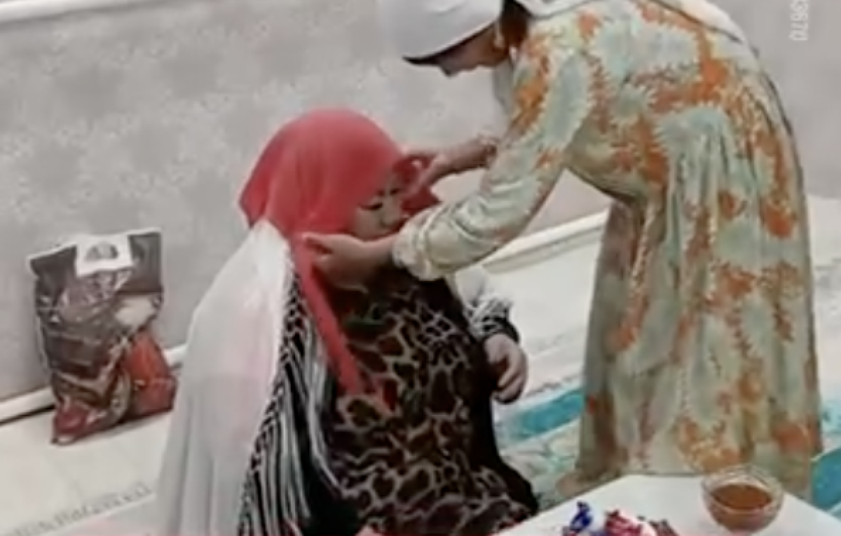 Фото: Видеодан алынған кадр