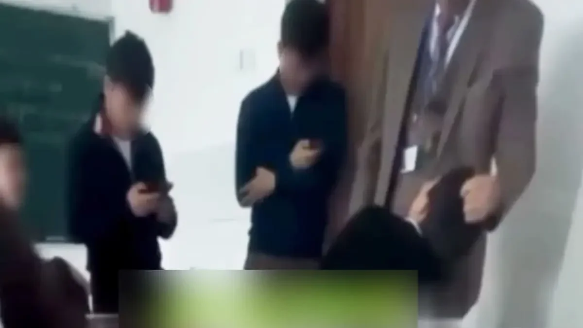 Фото: Видеодан алынған кадр