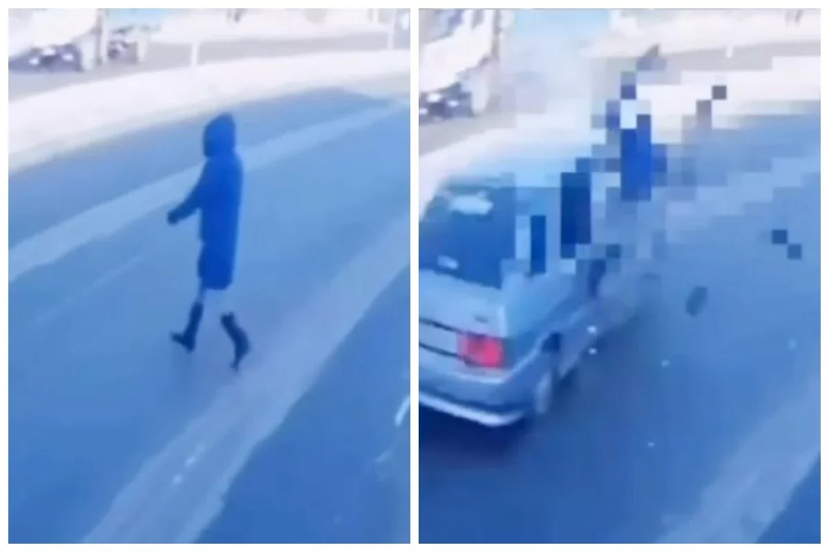 Фото: Видеодан алынған кадр