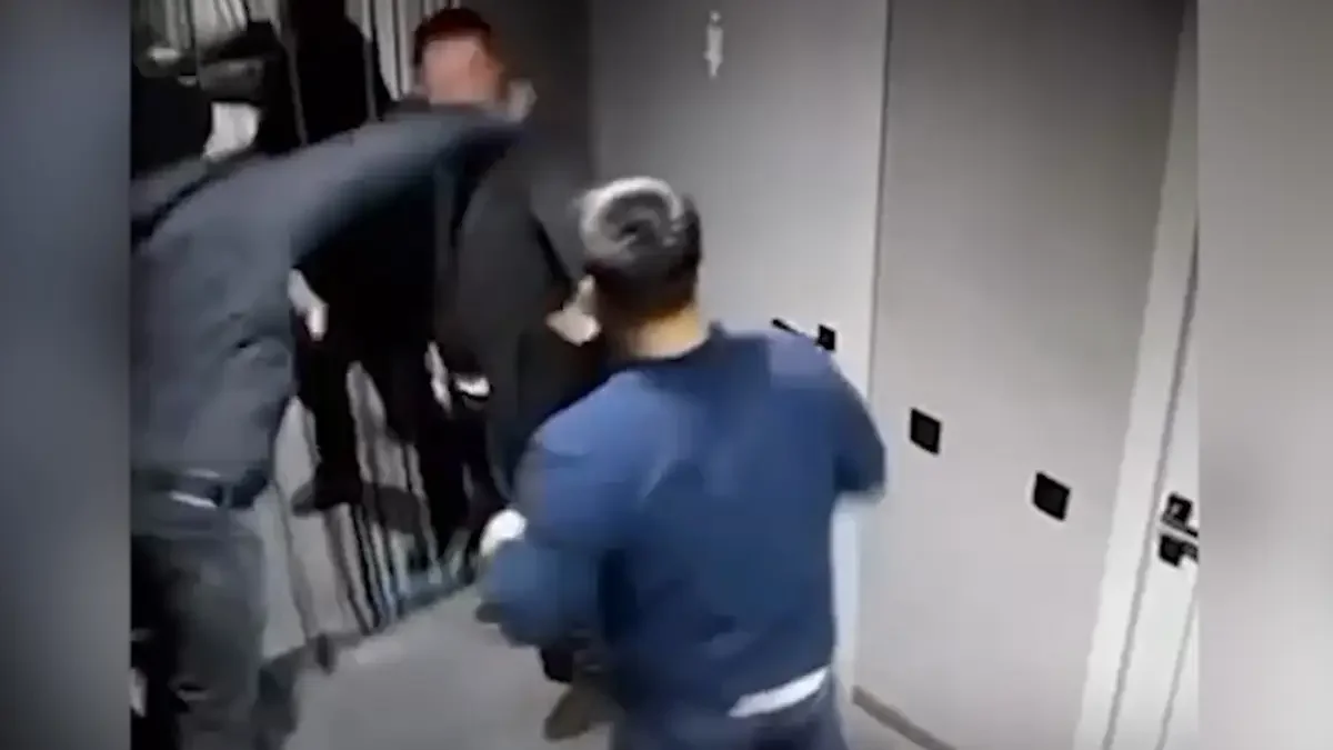 Фото: Видеодан алынған кадр