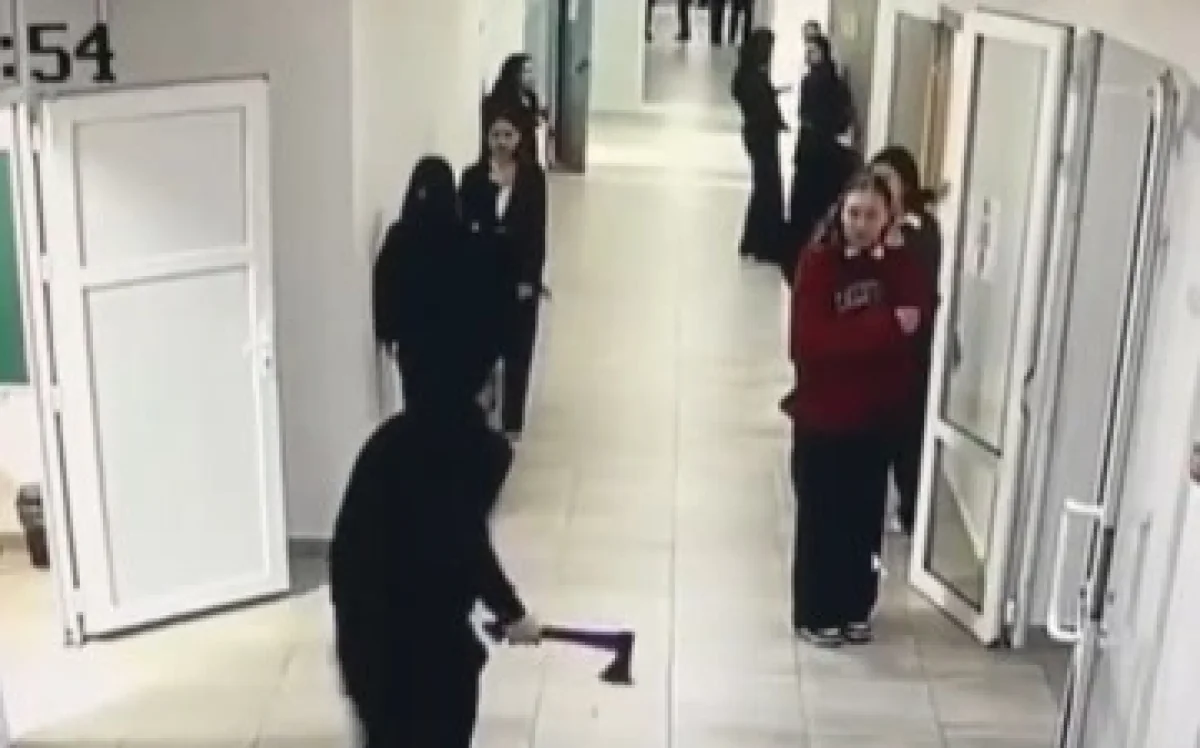 Фото: Видеодан алынған кадр