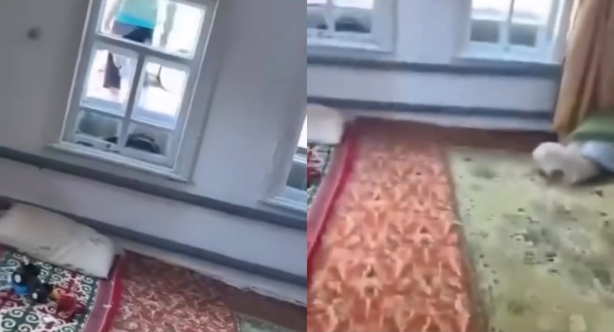 Фото: Видеодан алынған кадр