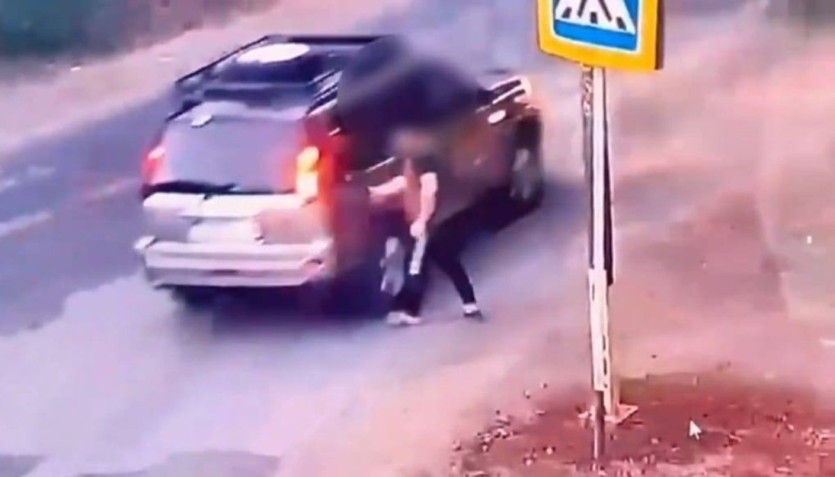 Фото: Видеодан алынған кадр